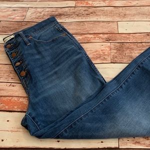 Madewell 10” High-Rise Skinny Crop